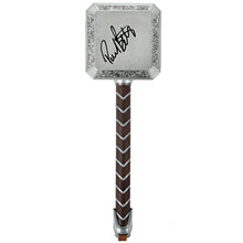 Load image into Gallery viewer, Samuel L. Jackson, Karen Gillan, Paul Rudd, Paul Bettany Autographed Marvel Legends Thor Hammer