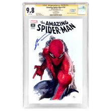 Load image into Gallery viewer, Andrew Garfield Autographed 2018 Amazing Spider-Man #797 Gabrielle Dell'Otto Variant CGC SS 9.8