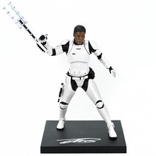 Load image into Gallery viewer, John Boyega Autographed Kotobukiya Artfx 1/10 Star Wars First Order Storm Trooper FN-2199 Statue