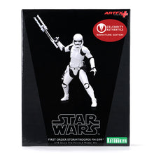 Load image into Gallery viewer, John Boyega Autographed Kotobukiya Artfx 1/10 Star Wars First Order Storm Trooper FN-2199 Statue