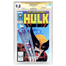 Load image into Gallery viewer, Hugh Jackman Autographed 1988 Incredible Hulk #340 Todd McFarlane Iconic Cover CGC SS 9.8