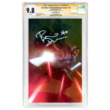 Load image into Gallery viewer, Rosario Dawson Autographed 2023 Star Wars The Mandalorian Season 2 #5 Rahzzah Virgin Cover CGC SS 9.8