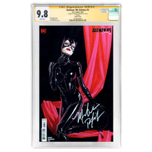 Load image into Gallery viewer, Michelle Pfeiffer Autographed 2024 Batman '89 Echoes #3 W Scott Forbes Catwoman Variant CGC SS 9.8