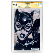 Load image into Gallery viewer, Michelle Pfeiffer Autographed 2023 Catwoman #50 Sozomaika Variant Cover CGC SS 9.8