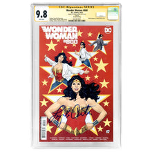 Load image into Gallery viewer, Lynda Carter Autographed 2023 Wonder Woman Daniel Sampere Cover #800 CGC SS 9.8