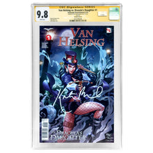 Load image into Gallery viewer, Kate Beckinsale Autographed 2019 Van Helsing vs Dracula's Daughter #1 John Royle Variant CGC SS 9.8