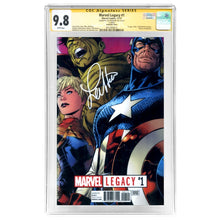 Load image into Gallery viewer, Lou Ferrigno Autographed 2025 Marvel Legacy #1 Lenticular Cover CGC SS 9.8