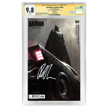 Load image into Gallery viewer, Robert Pattinson Autographed 2022 Batman Detective Comics #1056 Lee Puppeteer Variant Movie Cover CGC SS 9.8