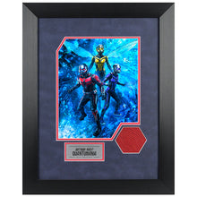 Load image into Gallery viewer, 2023 Ant-Man And The Wasp: Quantumania Production Made Ant-Man Suit Framed Display with Evangeline Lilly Letter of Authenticity