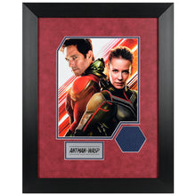 Load image into Gallery viewer, 2018 Ant-Man And The Wasp Production Made Wasp Suit Framed Display with Evangeline Lilly Letter of Authenticity