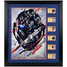 Load image into Gallery viewer, Avengers Cast Autographed 2015 Avengers Age of Ultron 16x24 Framed Poster