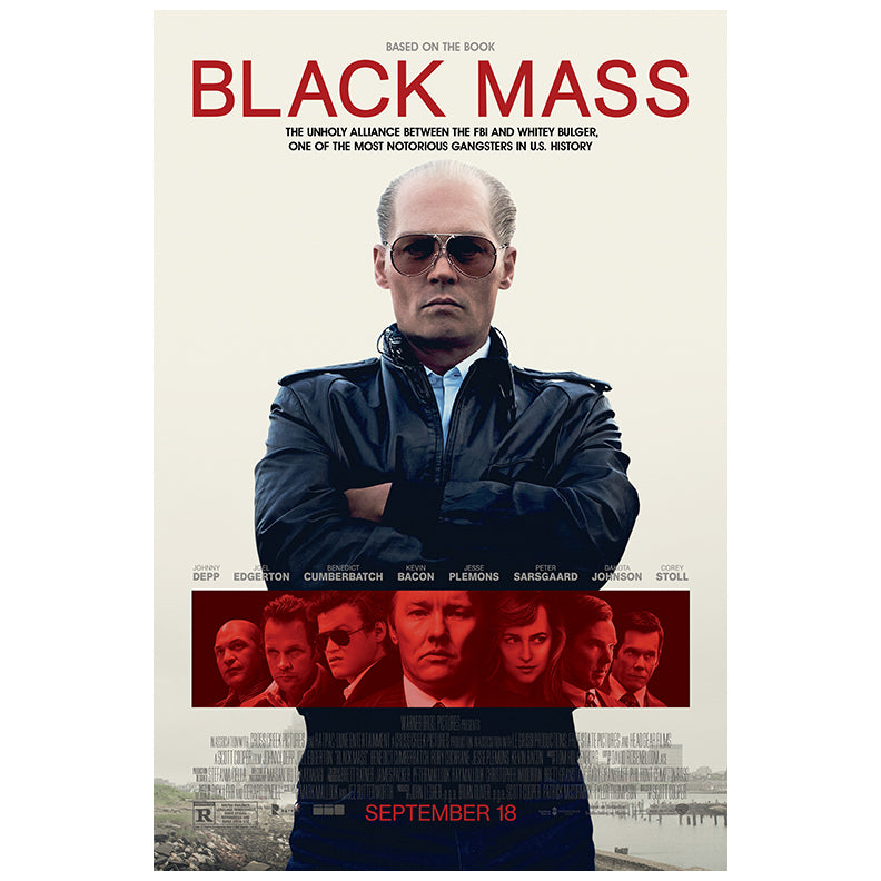 Kevin Bacon Autographed 2015 Black Mass 16x24 Movie Poster Pre-Order