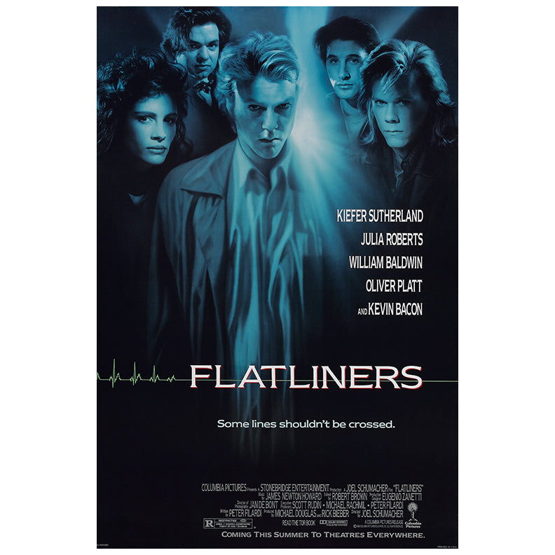 Kevin Bacon Autographed 1990 Flatliners 16x24 Movie Poster Pre-Order