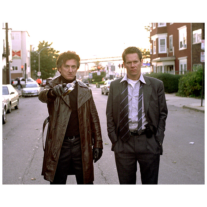 Kevin Bacon Autographed 2003 Mystic River Sean and Jimmy 8x10 Photo Pre-Order