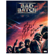 Load image into Gallery viewer, Dee Bradley Baker Autographed The Bad Batch 11x14 Photo with Inscription