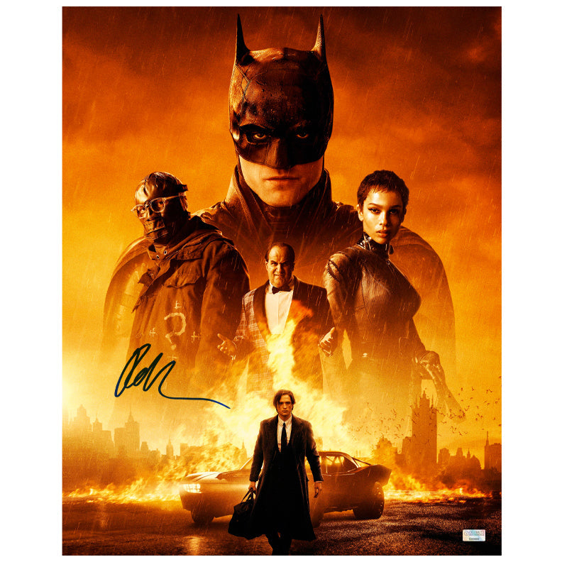 Robert Pattinson, Zoë Kravitz, Colin Farrell Autographed 2022 The Batman 16x20 Photo Pre-Order