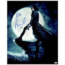 Load image into Gallery viewer, Kate Beckinsale Autographed 2003 Underworld Selene Rooftop 16x20 Photo