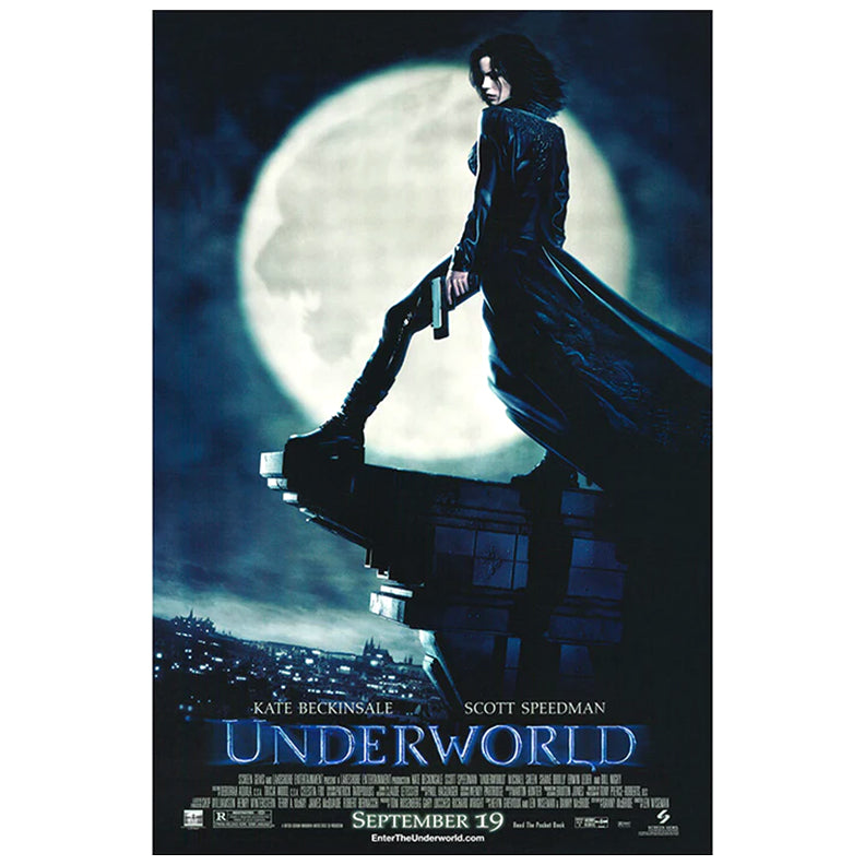 Kate Beckinsale Autographed 2003 Underworld Original 27x40 Double-Sided Movie Poster PRE-ORDER