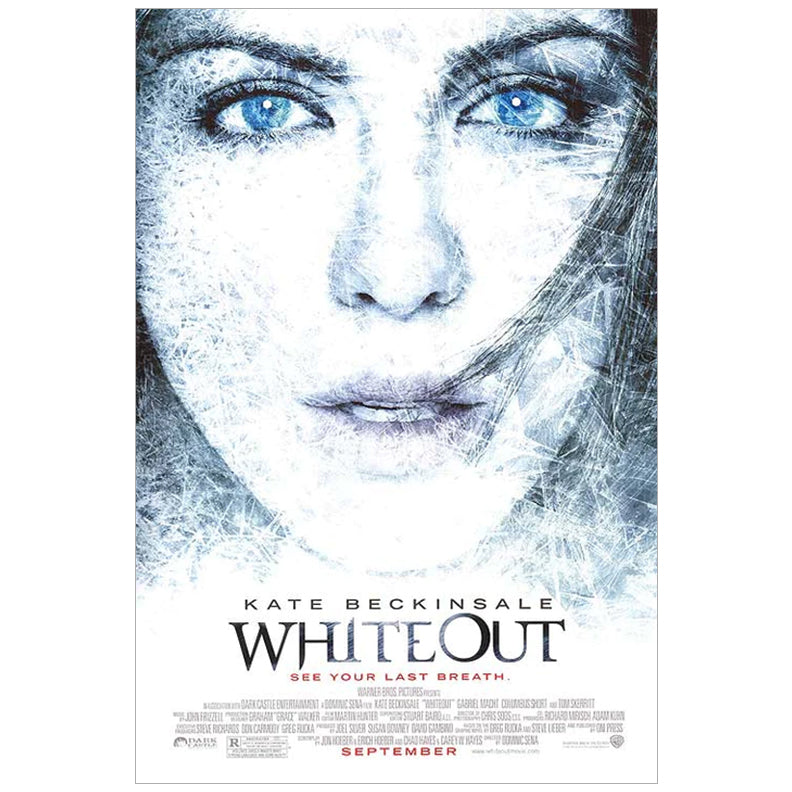 Kate Beckinsale Autographed 2009 Whiteout Original 27x40 Double-Sided Movie Poster Pre-Order