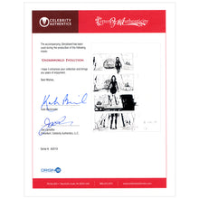 Load image into Gallery viewer, Kate Beckinsale Autographed 2006 Underworld Evolution 8.5x11 Photo and Storyboard Framed Display A19 with Beckinsale Signed Letter of Authenticity