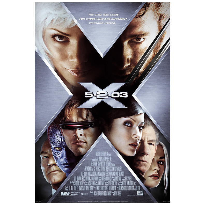 Halle Berry Autographed 2003 X-Men 2 Original 27x40 Final Movie Poster Pre-Order