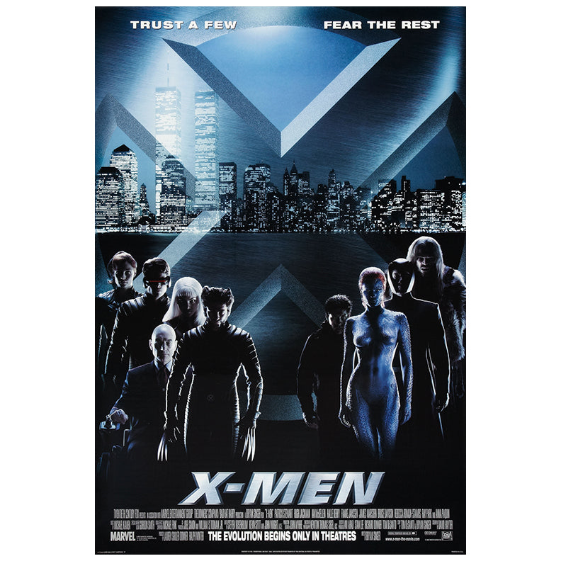 Halle Berry Autographed 2000 X-Men Original 27x40 Final Movie Poster Pre-Order