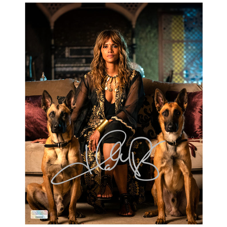 Halle Berry Autographed 2019 John Wick Dogs 8x10 Photo