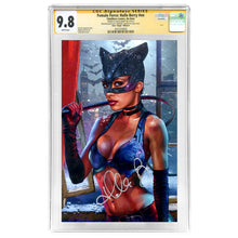 Load image into Gallery viewer, Halle Berry Autographed 2024 Female Force: Halle Berry nn Virgin Catwoman Cover CGC SS 9.8