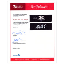 Load image into Gallery viewer, Halle Berry Autographed 2006 X-Men III Original Storm Production Used Personal Seatback