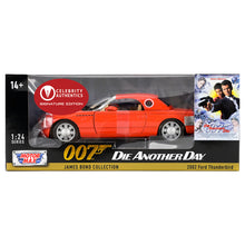 Load image into Gallery viewer, Halle Berry Autographed 2002 Die Another Day James Bond Ford Thunderbird Die-Cast 1/24 Scale Car