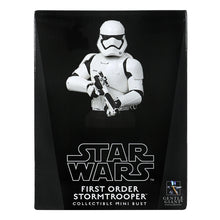 Load image into Gallery viewer, John Boyega Autographed Gentle Giant Star Wars First Order Stormtrooper Mini-Bust with FN-2187