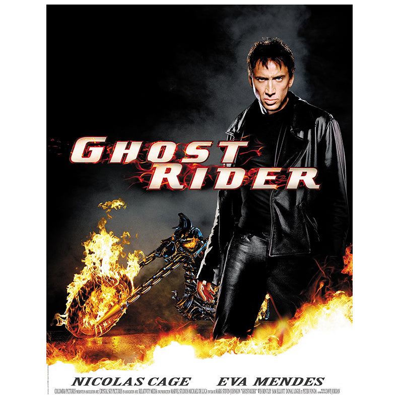 Nicolas Cage Autographed 2007 Ghost Rider 11x14 Mini-Poster Pre-Order ...