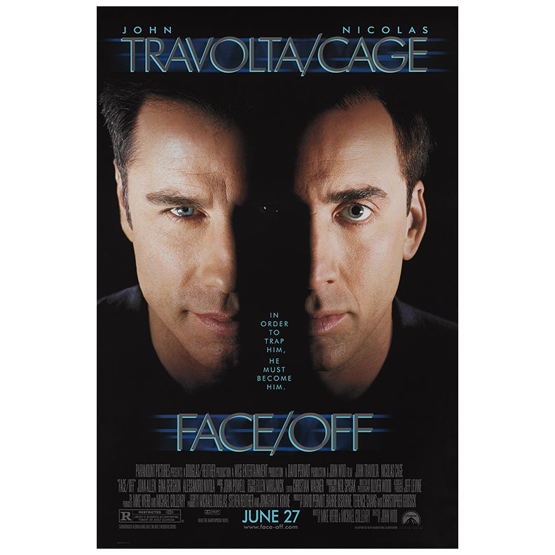 Nicolas Cage Autographed 1997 Face Off 16x24 Movie Poster Pre-Order