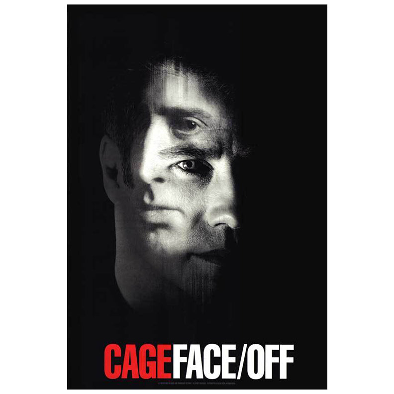 Nicolas Cage Autographed 1997 Face Off Original 27x40 Single-Sided Movie Poster Pre-Order