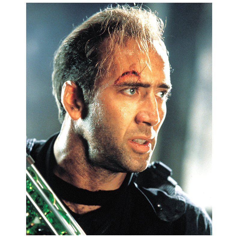 Nicolas Cage Autographed 1996 The Rock 8x10 Scene Photo Pre-Order