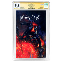 Load image into Gallery viewer, Nicolas Cage 2022 Ghost Rider #1 Gabrielle Dell'Otto Virgin Variant CGC SS 9.8