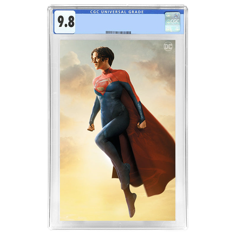 2023 World's Finest #21 The Flash Sasha Calle Variant Supergirl Photo Cover CGC 9.8 (mint)