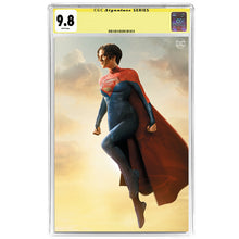 Load image into Gallery viewer, Sasha Calle Autographed 2023 Batman Superman World&#39;s Finest #21 Supergirl Photo Variant Cover CGC SS 9.8 (mint) Pre-Order