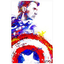 Load image into Gallery viewer, Michael Ferrari Chris Evans Captain America Limited Edition Comic