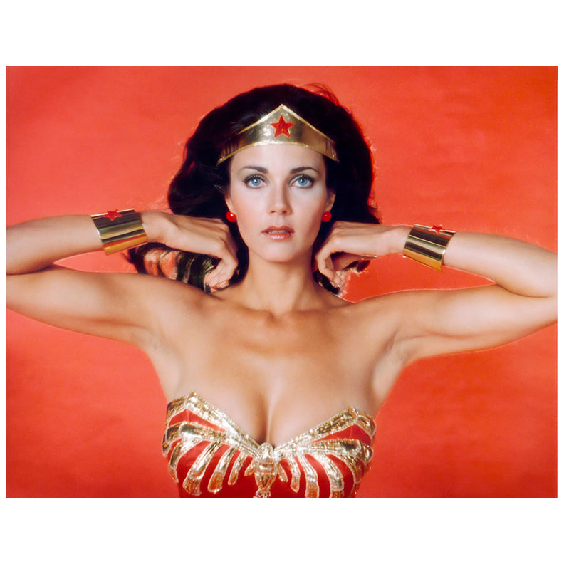 Lynda Carter Autographed 1976 Wonder Woman 11x14 Studio Photo Pre-Order