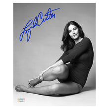 Load image into Gallery viewer, Lynda Carter Autographed Black &amp; White B 8x10 Studio Photo