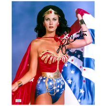 Load image into Gallery viewer, Lynda Carter Autographed 1976 Wonder Woman Red, White and Blue 11x14 Photo