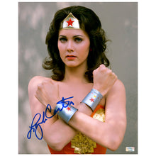 Load image into Gallery viewer, Lynda Carter Autographed 1976 Wonder Woman 11x14 Defender Photo