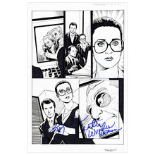 Load image into Gallery viewer, Lynda Carter Autographed 2015 Wonder Woman 77' #4 Original Tom Derenick Page 2 Artwork