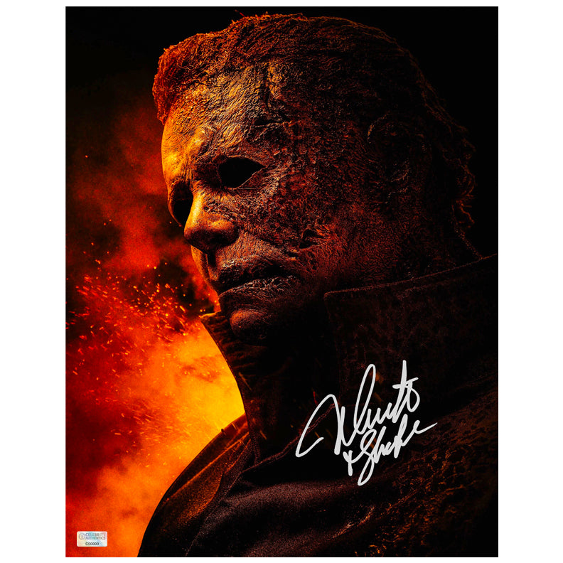 Nick Castle Autographed Halloween Kills Michael Myers 11x14 Photo
