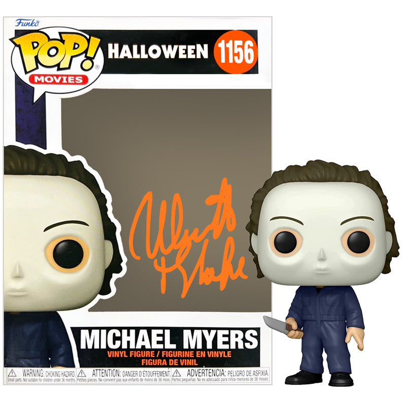 Nick Castle Autographed Funko Halloween Michael Myers #1156 Pop Vinyl Figure