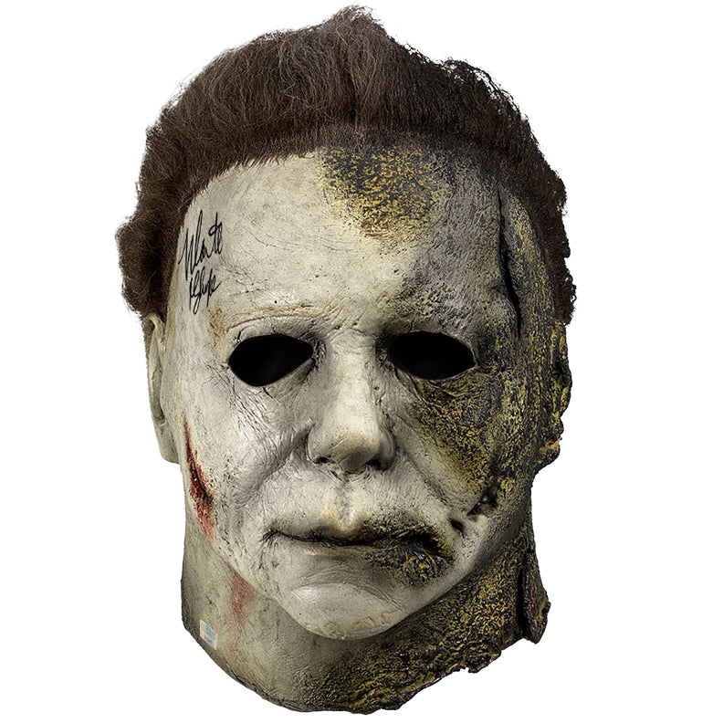 Nick Castle Autographed 2021 Halloween Kills Michael Myers Deluxe Mask