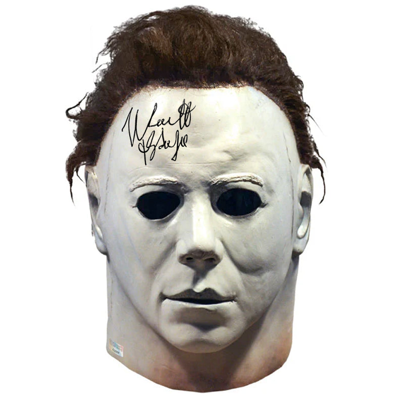 Nick Castle Autographed 1978 Halloween Michael Myers Deluxe Mask