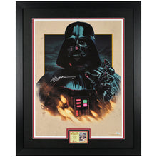 Load image into Gallery viewer, Hayden Christensen Autographed Juan Carlos Ruiz Burgos Star Wars Darth Vader 18x24 Giclee