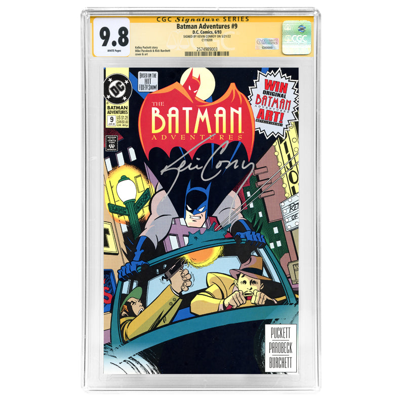 Kevin Conroy Autographed 1993 Batman Adventures # 9 CGC SS 9.8 (mint)
